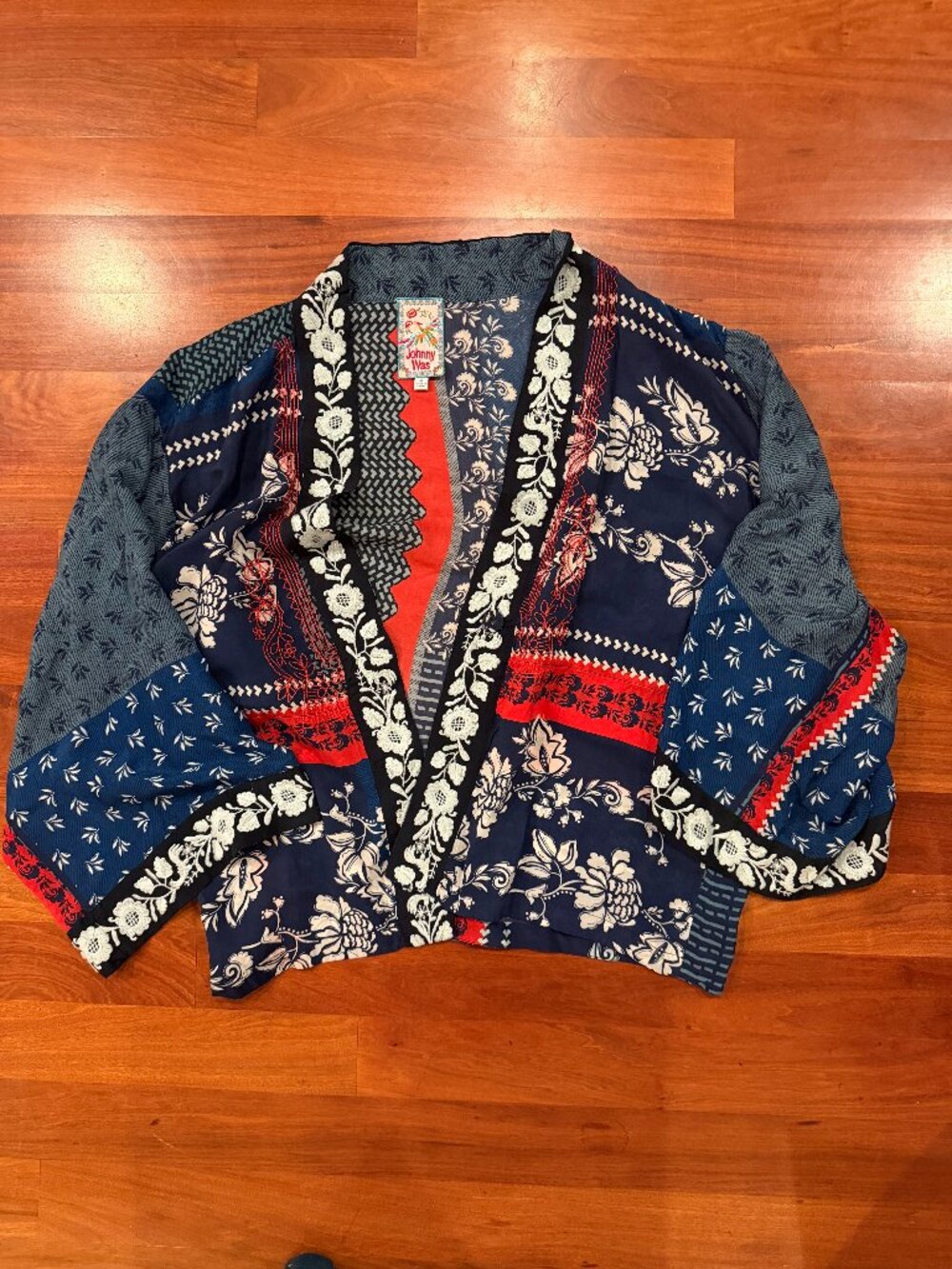 Johnny Was Silk Kimono